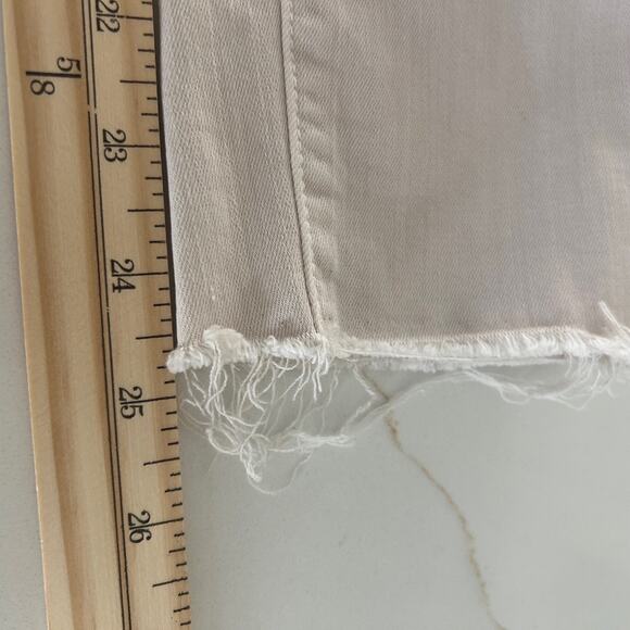 Mother Jeans Looker Dagger SZ26 Fray Ankle High Waisted Light Purple/Pink - Picture 9 of 11